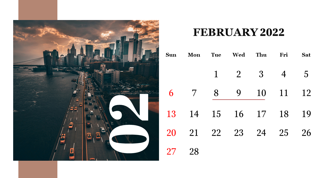 February 2022 PowerPoint Template